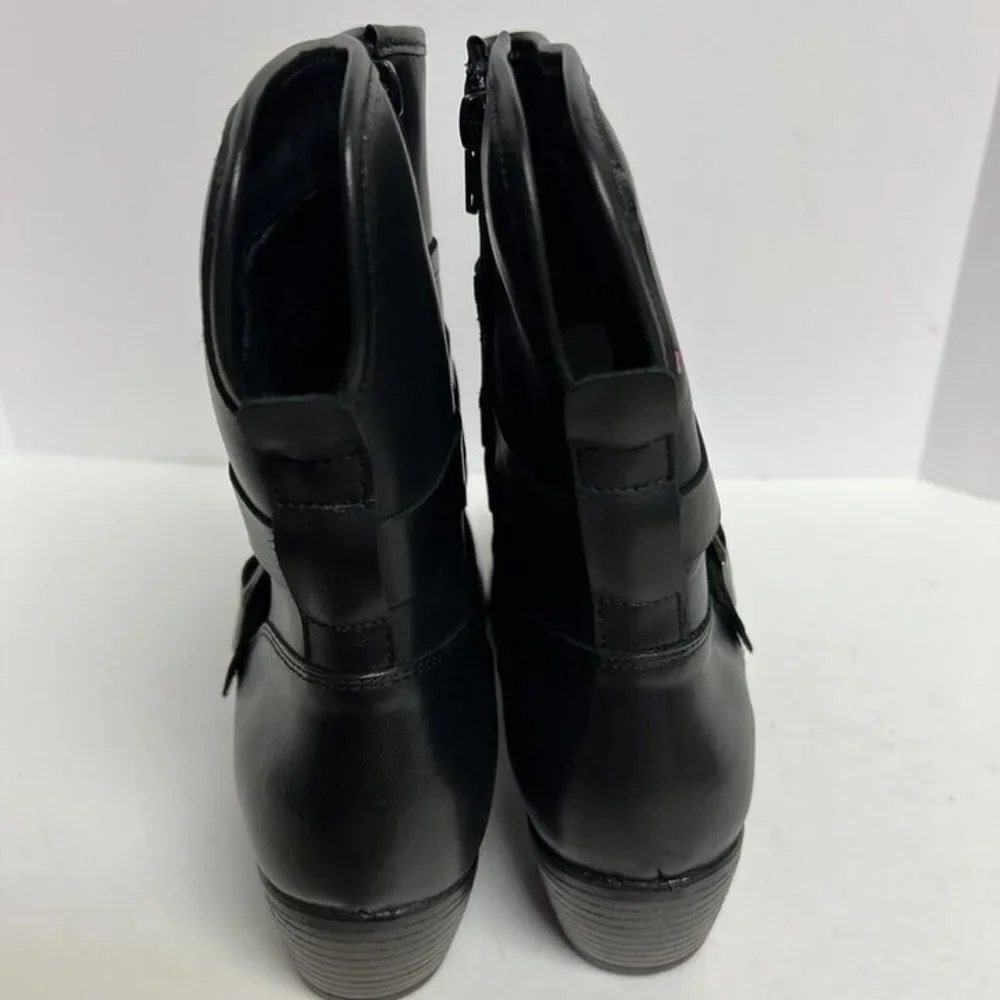 Eric Michael Womens Melina Bootie Black Size EU41 M US10.5-11